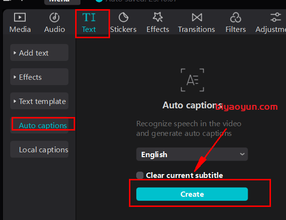 How to save subtitles generated by capcut as SRT files